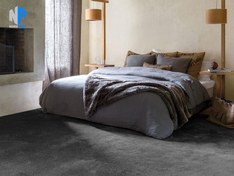 Thảm trải sàn phòng ngủ với giá thành cực rẻ
