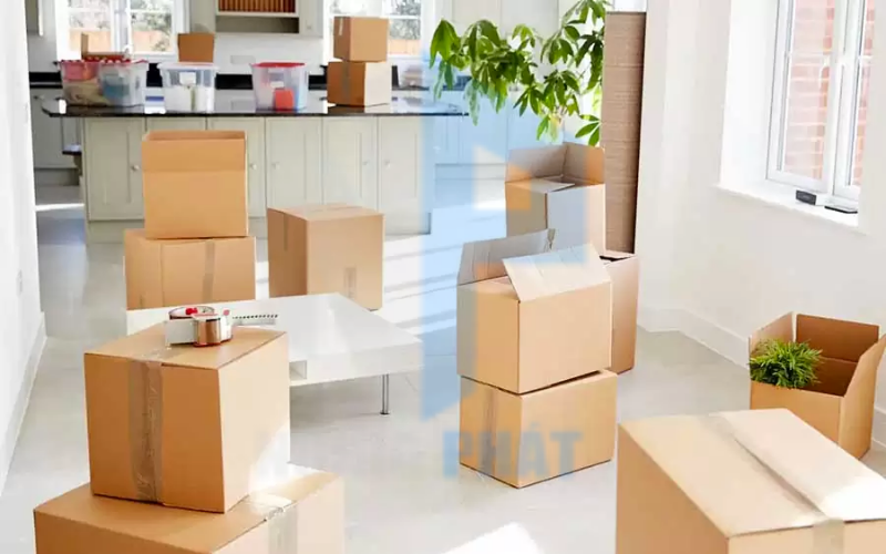 Mua thùng carton đóng gói linh kiện điện tử để chuyển nhà